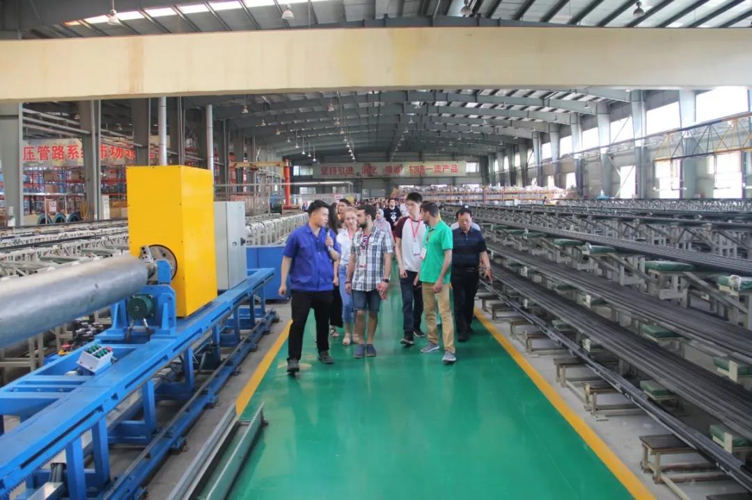 北京语言大学师生莅临我司参观考察