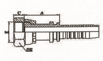 美制ORFS内螺纹平面 ISO 12151-1-SAE J516