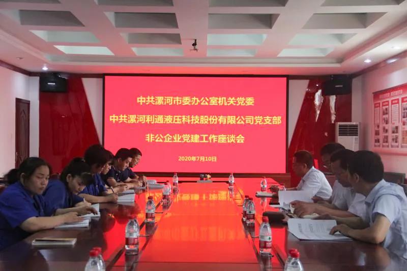 中共漯河利通液压科技股份有限公司党支部党建工作情况汇报